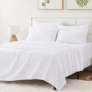 KKN Queen Sheets Set-6 Piece Bedding Sheets & Pillowcases-Luxury Super Soft 1800 Series Microfiber Queen Bed for Women & Men - Deep Pockets-Soft & Cooling Sheet
