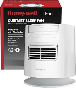 Honeywell QuietSet Personal Sleep Fan Noise Machine with Pink Noise