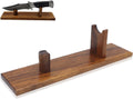 Knife Display Stand, Natural Walnut Wood, Single Knife Holder