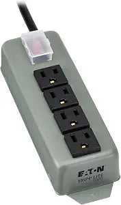 Eaton Tripp Lite UL603CB-6 Garage Heavy Duty Metal Power Strip 4 Outlets