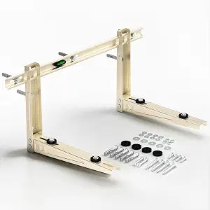 Mini Split Wall Mounting Bracket, Heavy Duty for Outside, Max 400Lb