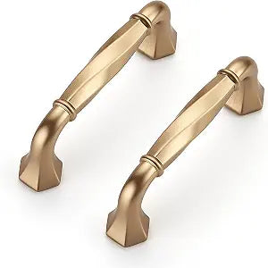 Ravinte Champagne Bronze Zinc Alloy Cabinet Handles,3" Pulls,10 Pack