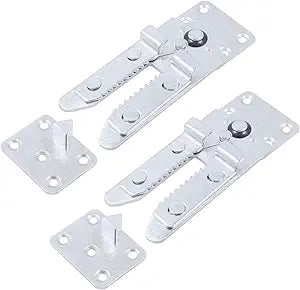 HOWDIA Sectional Couch Connectors - Heavy Duty Alligator Clamps Joint Clips for Modular Furniture | 135mm Length| 2-Pack | Sturdy Metal Construction for Secure Sofa Connections