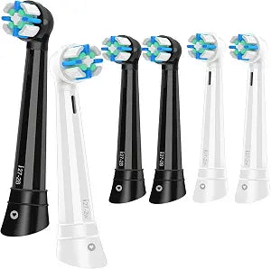iO Replacement Heads Compatible with Oral b iO 2/3/4/5/6/7/8/9/10 Series Electric Toothbrush,Toothbrush Heads with Medium-Hard Bristles for Plaque Removal & Teeth Care