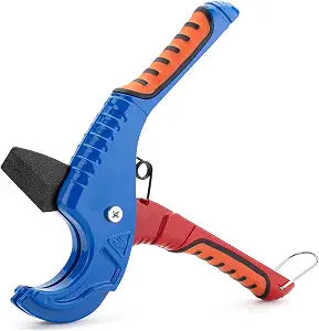 Bates- PEX Pipe Cutter, Cutting Range 1/8"-1-5/8", PEX Tool, PEX Tools, Rubber Hose Cutter Tool, PEX Cutter Tool, PEX Cutters, Plastic Pipe Cutter, Pipe Cutters Plumbing, Tube Cutter