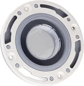 Universal Toilet Flange Repair Kit with Silicone and ABS Construction, Easy Push-In Installation for 3in 4in and 5in Waste Pipes, Bathroom Renovation Solution for Homeowners and Pl