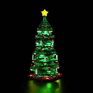 GEAMENT LED Light Kit Compatible with LEGO Christmas Tree - Lighting Set for 40573 Building Model (Model Set Not Included)