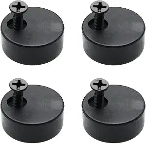 2 Sets/ 4pcs Sliding Barn Door Hardware Anti Jump Pads Set Barn Door Accessories POM Anti Jump Parts