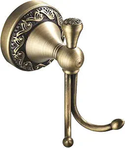 Flybath Towel Hook Brushed Brass Antique Coat Robe Hooks Wall Mount