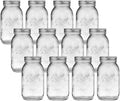 Ball Regular Mouth Quart 12 Pieces Jars (32oz) Made in USA, Clear