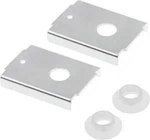 Prime-Line N 7192 Bi-fold Door Repair Bracket, Top or Bottom Mount, For Wood Doors (2 Pack)