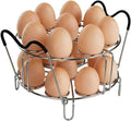 Stackable Egg Steamer Rack for Instant Pot 6Qt & 8Qt, 18 Egg Holder