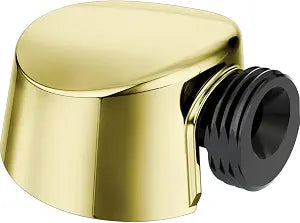 Moen A725P Round Drop Ell Handheld Shower Wall Connector, Polished Brass