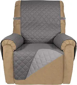 PureFit Reversible Recliner Chair Covers Couch Covers for Dogs, 19 in