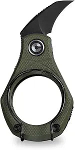 CIVIVI Pyrus Small Pocket Knife (1 Piece), EDC Folding Box Cutter, OD Green
