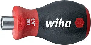 Wiha 28103 Magnetic 1/4 Bit Holder, Stubby, 57mm