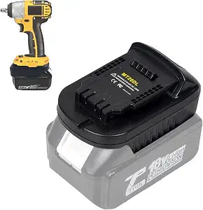 MT20DL Battery Adapter, Compatible with Makita 18v Battery, Convert to Dewalt 18v-20v Batteries, Work Compatible with Dewalt 18v-20v Cordless Power Tools