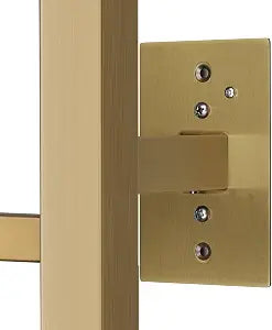 Hardwire Kit for Square Golden Electric Towel Warmers,201 Stainless Steel Wall Mount,Concealed Wiring System