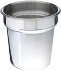 Winco 4 qt Stainless Steel Inset Cover