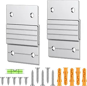 Uniclife 2 Pairs 2 Inch French Cleat Hanger 30 lbs Load