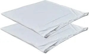 Waterproof Down Feather Proof Euro Pillow Protectors 26x26 Pack of 2