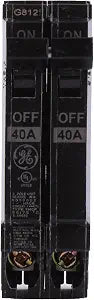 ABB Q-Line THQP240  40A Double-Pole  1" Plug-On Breaker  UL Listed
