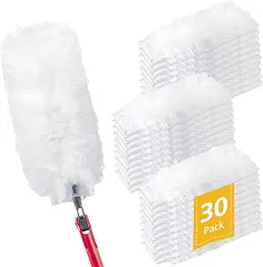 30 Pack Duster Refills Compatible with O-Cedar Flex & Catch Duster