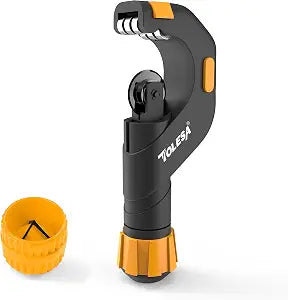TOLESA Pipe Cutter Heavy Duty 3/16''-2'' OD with Deburring Reaming Tool