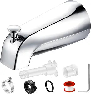 Enhon Universal Tub Spout, with Diverter, Chrome