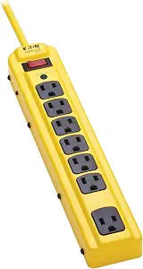 Eaton Tripp Lite TLM704SA 7 Outlet Metal Surge Protector Power Strip