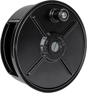 Tie Wire Reel Coil Holder Wheel,6.25" Lightweight Aluminum,12-18 Gauge Wire