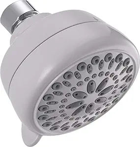 DELTA FAUCET 75763CWH 7-Setting Shower Head, White