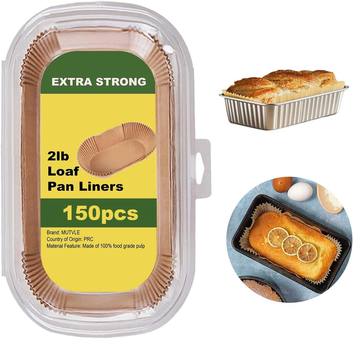 Loaf Pan Parchment Liners, Bread Pan Liners