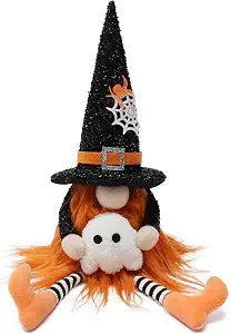 Attiigny Halloween Decoration Gifts Plush Gnomes with Cute Spooky