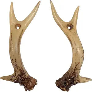 BestGiftEver Rustic Antler Pulls (Set of 2) 6 inch