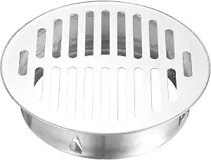 uxcell Floor Drain Cover Anti Blocking for Outdoor Fit 160mm/6.3" Aperture