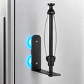 Magnetic Paper Towel Holder for Kitchen, Adjustable Width, One-Hand Tear