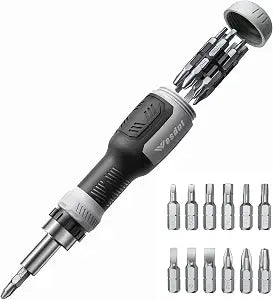 Wesdut 13in1 Multi Ratchet Screwdriver Set Tool All in One, [Built to Last]