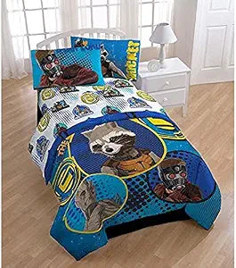 MARVEL Guardians of the Galaxy Comforter, Twin/Full, Blue Blaze