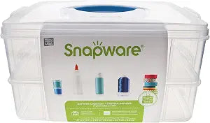 Snapware Snap 'N Stack Portable Storage Bin for Tools and Craft Storage