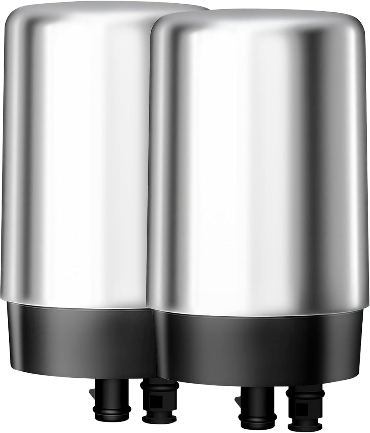 AQUA CREST 7027S Filter Replacement for Brita Faucet Filter Chrome 2 Pack