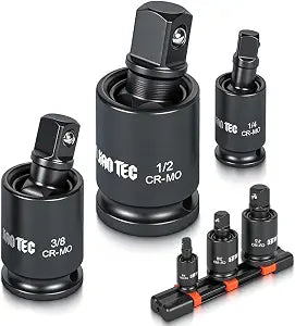 Impact Universal Joint-Socket Swivel Set, 3 Piece