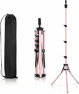 SZCY LLC Wig Head Stand 63inch, Height Adjustable Mannequin Head Stand - Wig Stand Tripod for Cosmetology Hairdressing Training