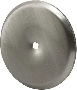 Prime-Line U 10420 Cabinet Knob Backplate, Satin Nickel (Pack of 2)