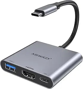 USB C to HDMI Multiport Adapter with 4K HDMI Output Type-C Hub Converter