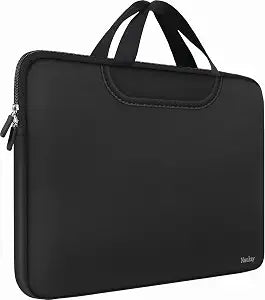 Laptop Sleeve 15.6 Inch, Durable Briefcase Handle Bag & with Extra Pockets