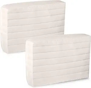 Tatuo 2 Pcs Window Ac Cover Waterproof Indoor Insulated, 21 x 14 x 3 Inch