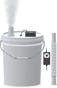 19L Large DIY Humidifier Kit for Plants & Mushrooms (1-Fogger, Normal Mist)