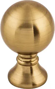 Top Knobs Kara 1" Diameter Round Cabinet Knob Honey Bronze TK801HB