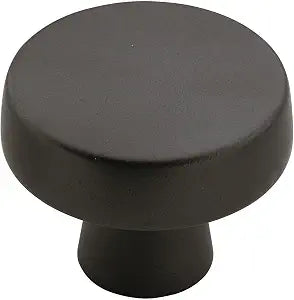Amerock 1-5/8" Round Blackrock Black Bronze Cabinet Knob